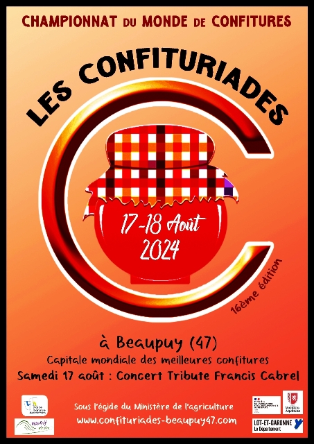 Confituriades 2024 Affiche