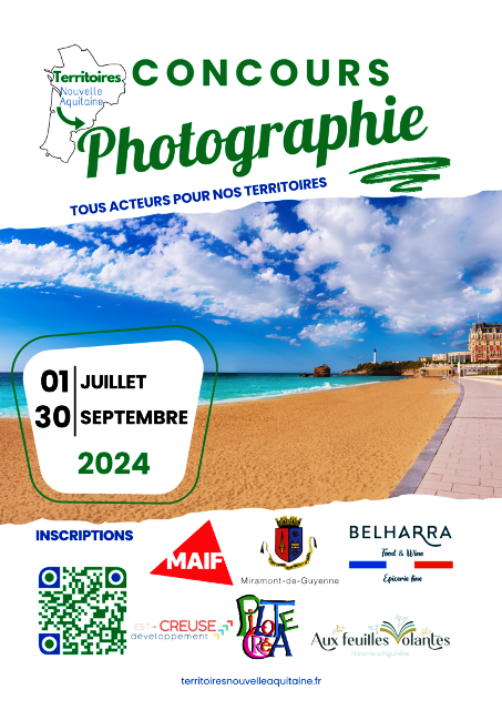 Territoires Nouvelle Aquitaine Affiche concours 